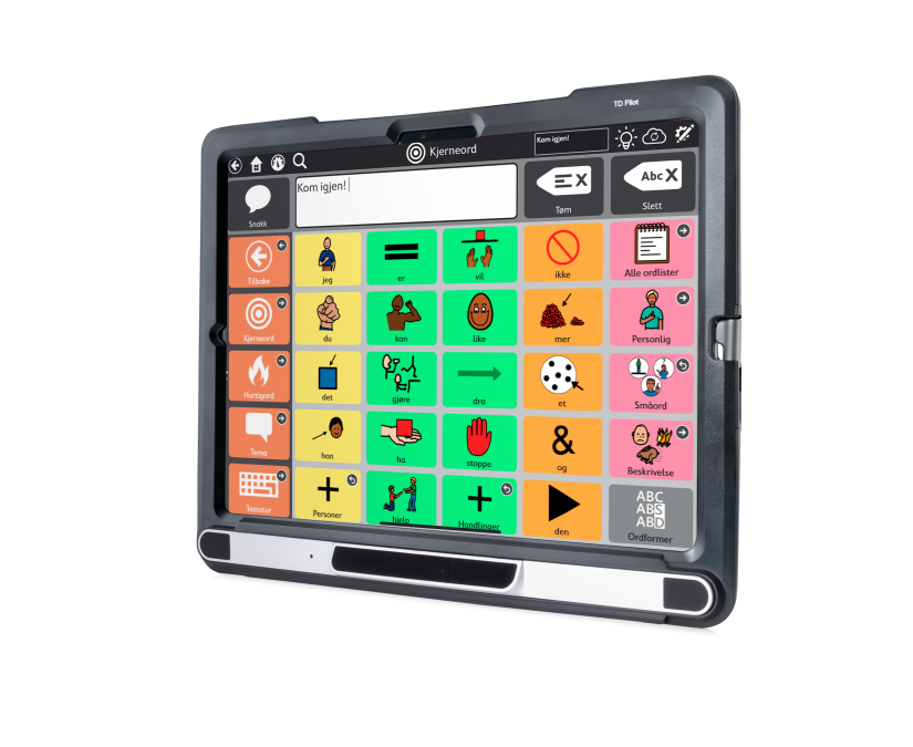 Tobii Dynavox TD Pilot-enhet med TD Snap