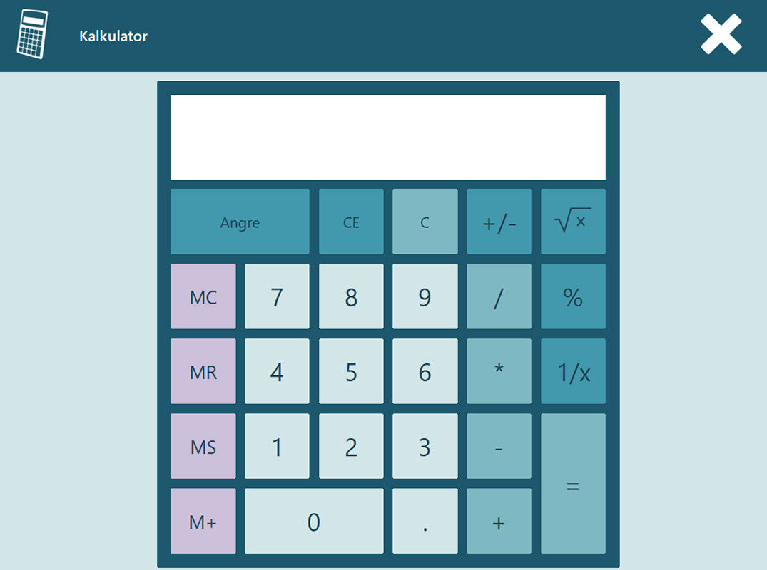 Skjermbilde av ASK-programvaren Tobii Dynavox Communicator 5