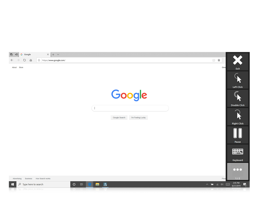 Tobii Dynavox Communicator 5 med nettsøk